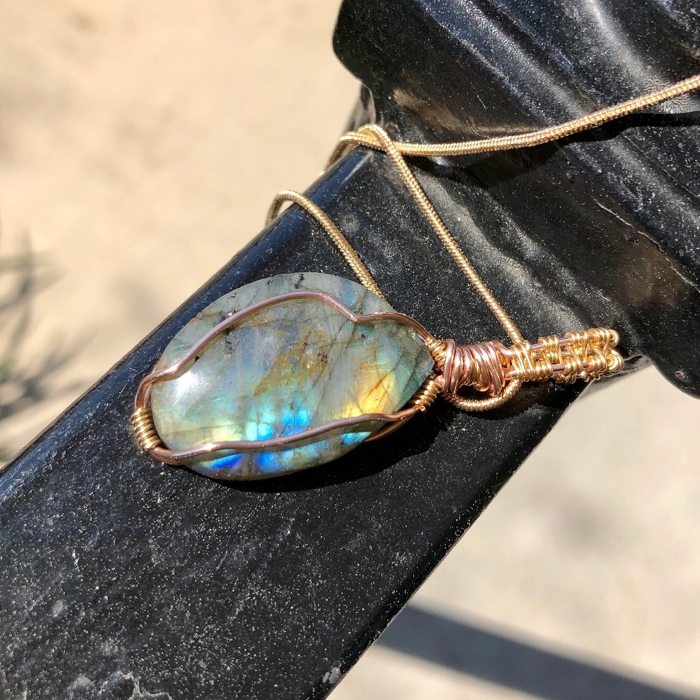 Labradorite Handmade Necklace!